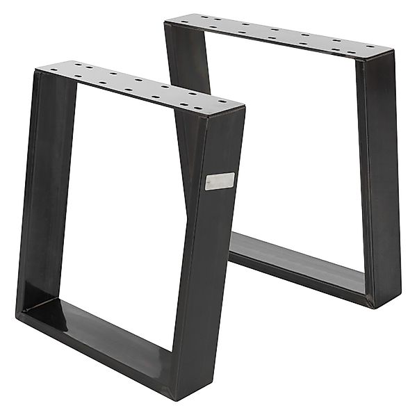 ML-DESIGN Tischbein 2er Set Tischkufen 80GRAD günstig online kaufen