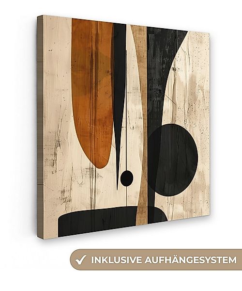 OneMillionCanvasses® Leinwandbild Abstrakt - Kunst - Formen - Modern, Fotod günstig online kaufen