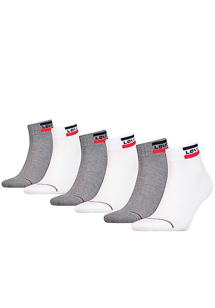 Levi's® Kurzsocken (Packung, 6-Paar) mit breitem günstig online kaufen