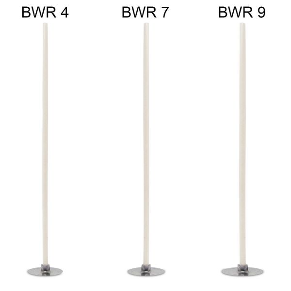 DistrEbution Stumpenkerze Kerzendocht 10 cm gewachst,10/50/100/500 günstig online kaufen