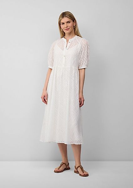 s.Oliver Midikleid Kleid Semitransparentes Maxikleid mit günstig online kaufen