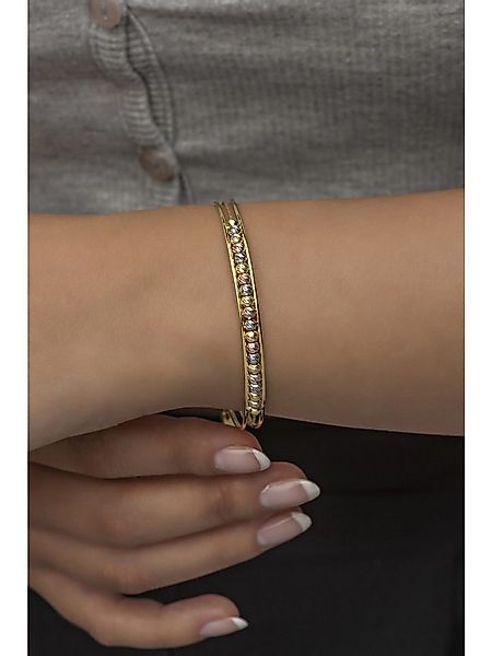 Nisan Ketten und Armband Set, 925 Sterling Silber Damen Armreif – 3-reihig günstig online kaufen