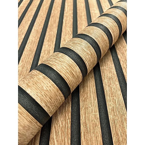 Newroom Vliestapete Bryan Oak Paneele Skandinavisch FSC® günstig online kaufen