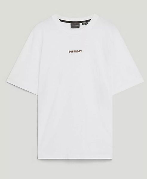 Superdry T-Shirt MICRO LOGO GRAPHIC LOOSE TEE Brilliant White günstig online kaufen