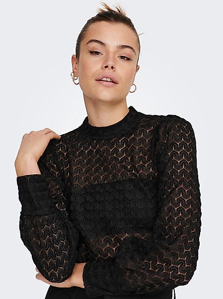 JDY Spitzenshirt JDYAVERY L/S LACE TOP günstig online kaufen