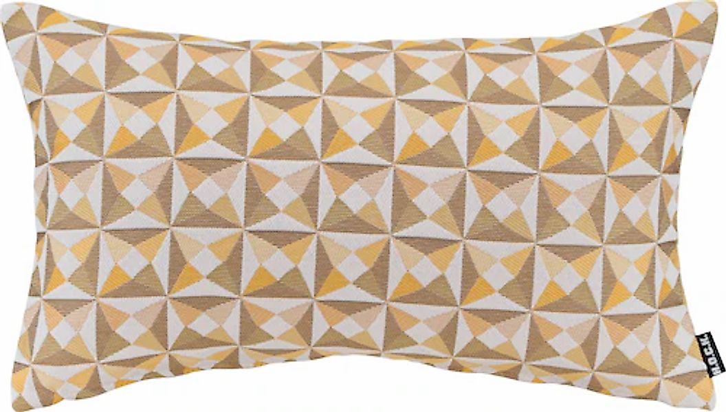 H.O.C.K. Dekokissen »Cinny«, Geometrisch gemustert, Kissenhülle mit Füllung günstig online kaufen