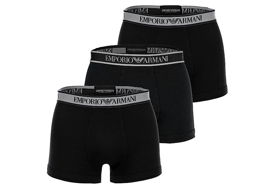 Emporio Armani Boxer Herren Boxershort 3er Pack Baumwolle CORE LOGOBAND (Pa günstig online kaufen
