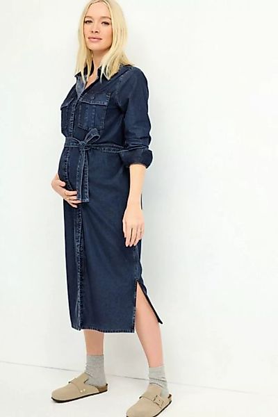 Next Umstandskleid Langes Jeanskleid (1-tlg) günstig online kaufen
