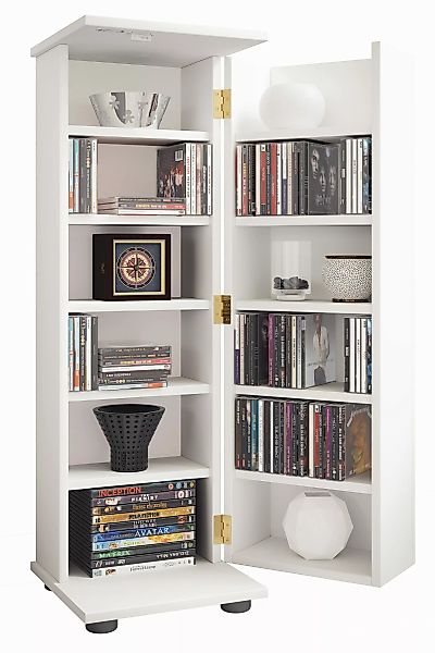 VCM CD-Regal Holz Schrank CD DVD günstig online kaufen