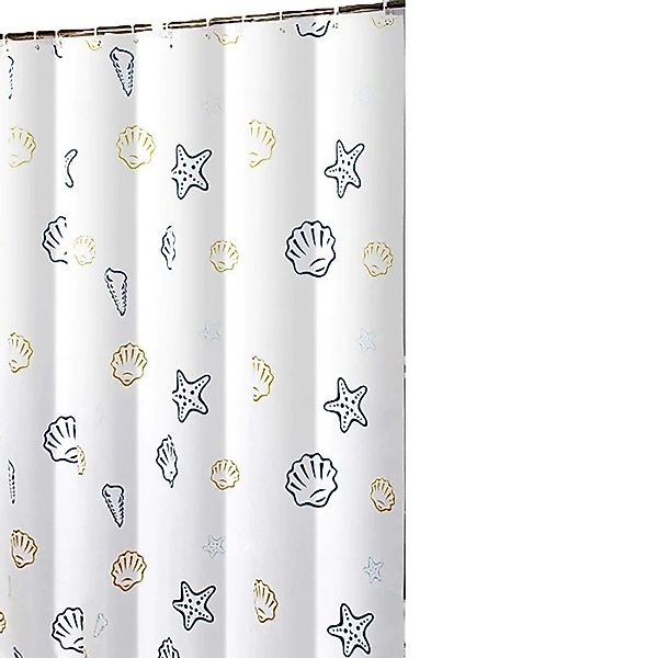 Fanci Home Duschvorhang Seestern Textil Polyester günstig online kaufen