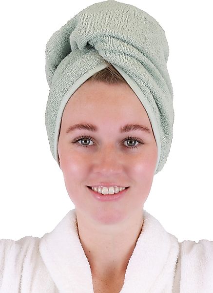 Betz Turban-Handtuch mit Knopf BERLIN Kopfhandtuch günstig online kaufen