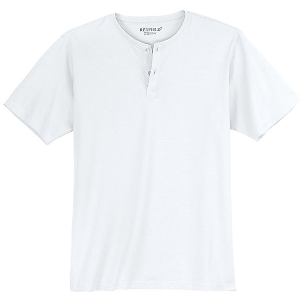 redfield Rundhalsshirt Redfield T-Shirt weiß mit günstig online kaufen