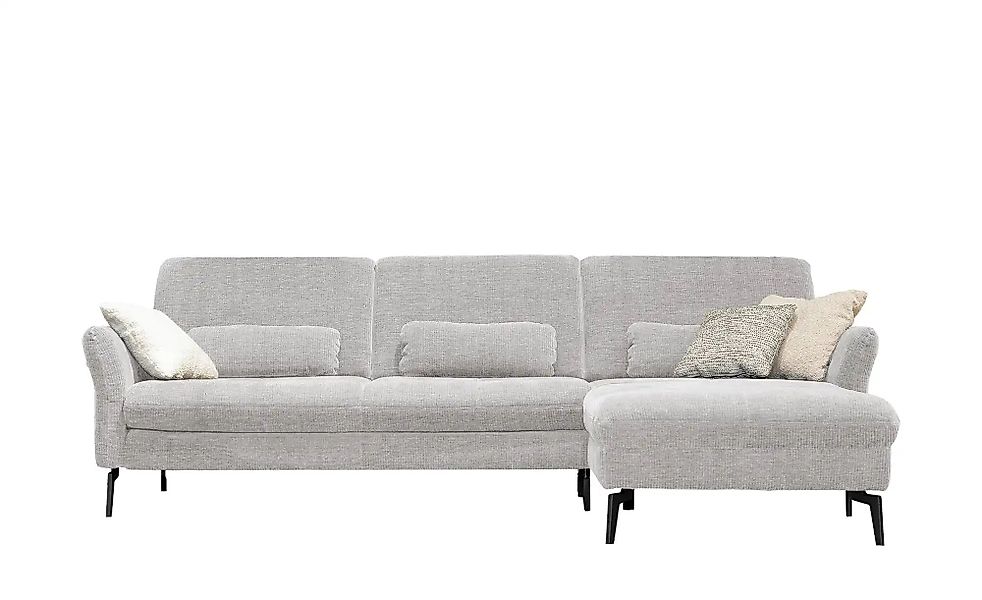 meinSofa Ecksofa Cord DANTE ¦ silber ¦ Maße (cm): B: 280 H: 91 T: 179.0 Pol günstig online kaufen