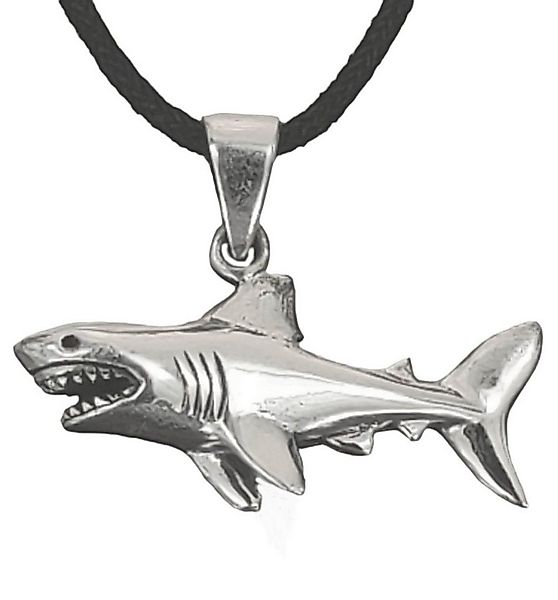 Kiss of Leather Kettenanhänger Anhänger Haifisch aus 925 Sterling Silber Sh günstig online kaufen