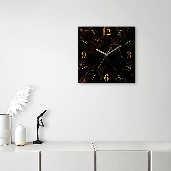 Leonique Wanduhr Marmor (wahlweise mit Quarz- günstig online kaufen