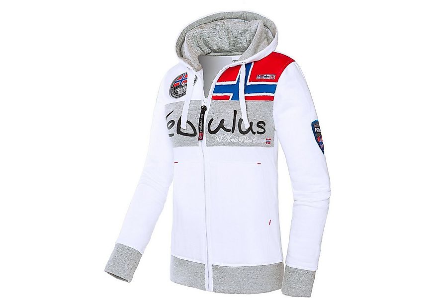 Nebulus Sweatjacke NAPA, Q1381 - Damen, weiß, S/36 günstig online kaufen