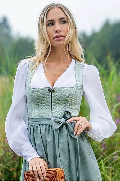 MarJo Dirndl Midi Dirndl 2tlg. - NEURIED - gletscher günstig online kaufen