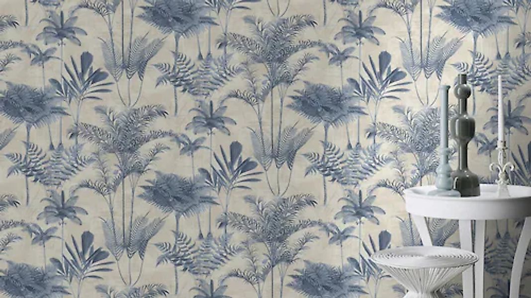 Rasch Vliestapete »Vliestapete Lirirco 555127«, botanisch günstig online kaufen