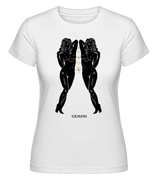 Female Zodiac Sign Gemini · Shirtinator Frauen T-Shirt günstig online kaufen
