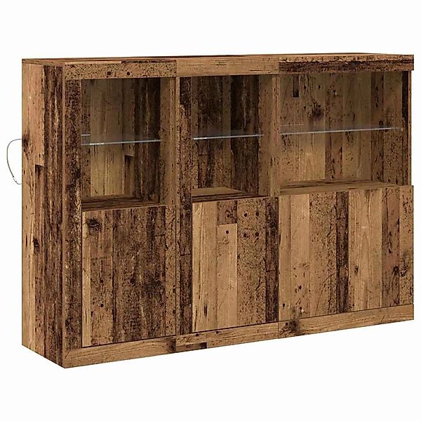 vidaXL Sideboard Altholz 142,5 x 37 x 100 cm Holzwerkstoff 3333118 günstig online kaufen