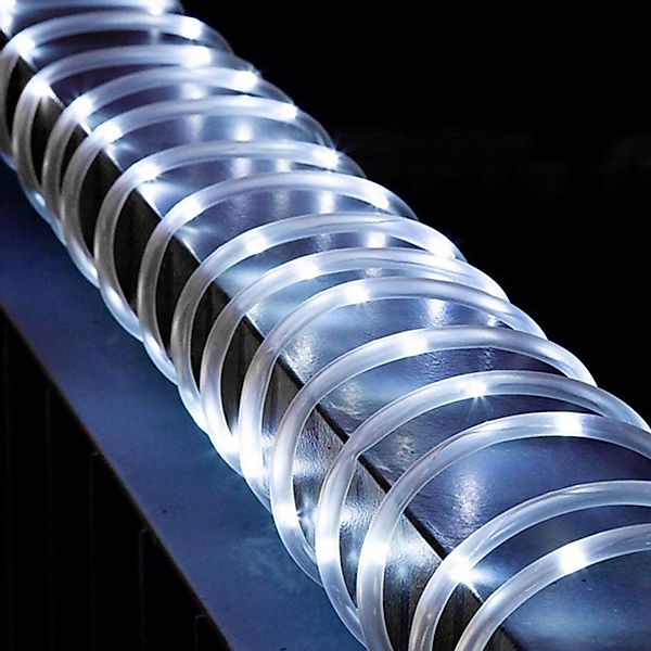 Rosnek LED-Lichterkette 5M 50LEDs, 8 Modi, batterie, für Balkon Camping Par günstig online kaufen