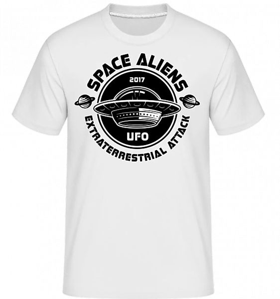Aliens Ufo Attack · Shirtinator Männer T-Shirt günstig online kaufen