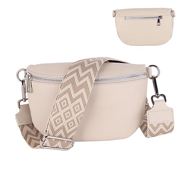 MIRROSI Bauchtasche Damen Echtleder, Made in günstig online kaufen