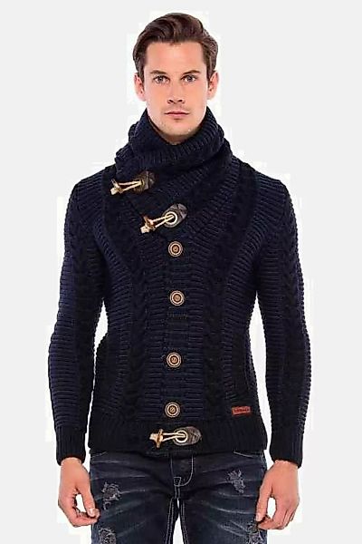 Cipo & Baxx Cardigan "Strickjacke", mit Knopfleiste, CP215 günstig online kaufen