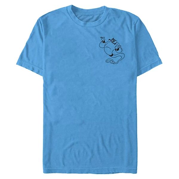 Disney - Aladdin - Genie Line - Männer T-Shirt günstig online kaufen