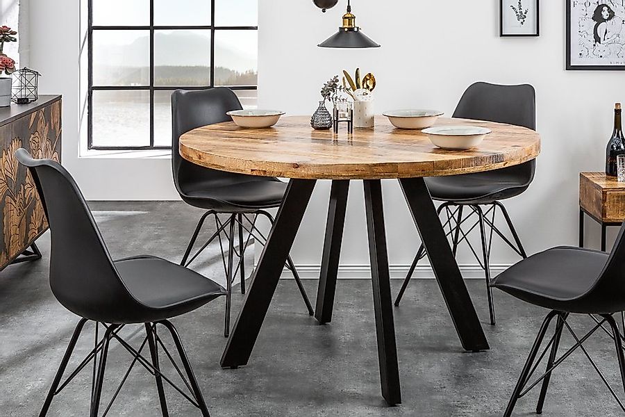 riess-ambiente Esstisch IRON CRAFT 120cm natur · bis 6 Personen, Küchentisc günstig online kaufen