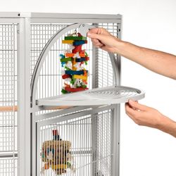 Montana Cages Vogelkäfig Eck Voliere Käfig günstig online kaufen