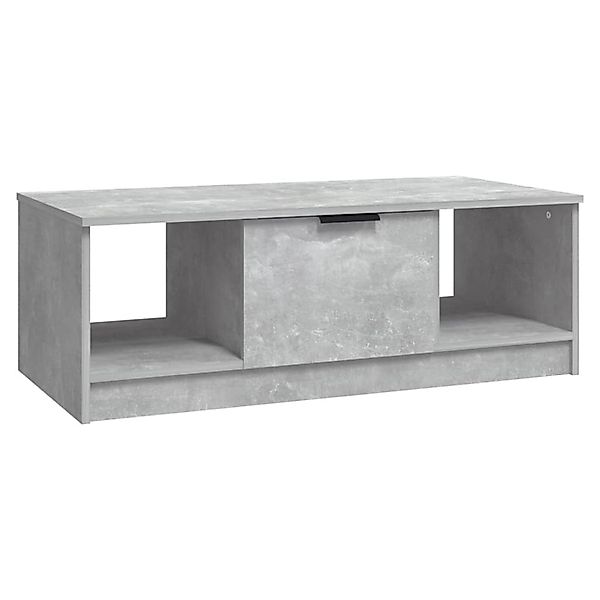 vidaXL Couchtisch Betongrau 102x50x36 cm Holzwerkstoff 811353 günstig online kaufen