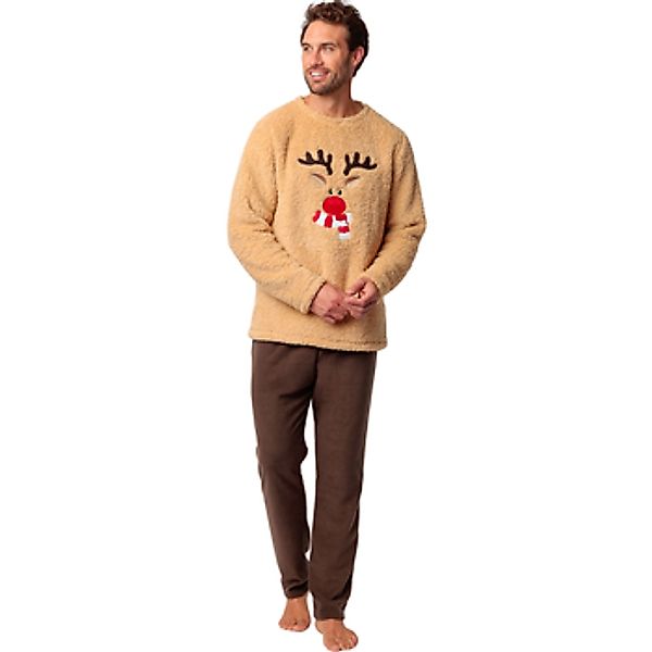 Admas  Pyjamas/ Nachthemden Pyjama Hose Pullover Reindeer günstig online kaufen