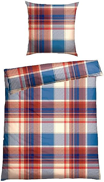 Schiesser Bettwäsche Solange aus weicher Baumwolle in karierter Optik, Fein günstig online kaufen