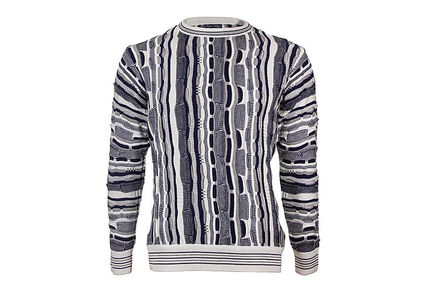 Cascallo Strickpullover Marco - Gestrickter Luxus Designer Rundhals-Pullove günstig online kaufen