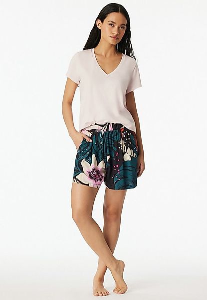 Schiesser Loungepants Mix + Relax elastischer Bund, Viskose, seitliche Tasc günstig online kaufen