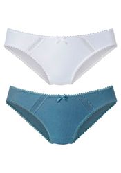 Nuance Bikinislip (2-St) aus weicher Baumwolle günstig online kaufen