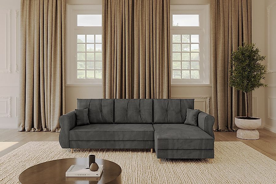 ALTDECOR Ecksofa APOL-L, Couch mit Schlaffunktion, günstig online kaufen