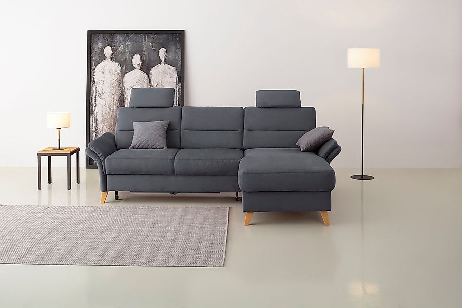 Home affaire Ecksofa Westerland L-Form, Federkern-Polsterung, günstig online kaufen