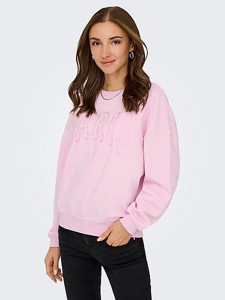 JDY Sweatshirt JDYMESA L/S O-NECK EMB SWEAT JRS NOOS günstig online kaufen