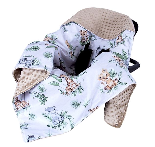 Einschlagdecke BabyLux Baby EINSCHLAGDECKE Babyschale 90x90 günstig online kaufen