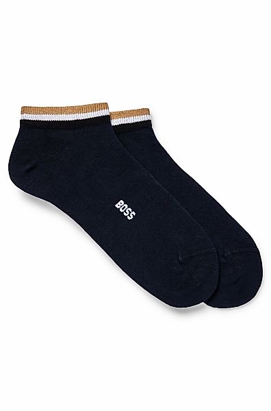 BOSS Sneakersocken "2P AS Uni stripe CC" Packung, 2er, mit geringeltem Absc günstig online kaufen