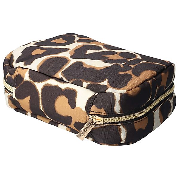 PARSA Beauty Kulturbeutel Kulturtasche Leo-Print günstig online kaufen
