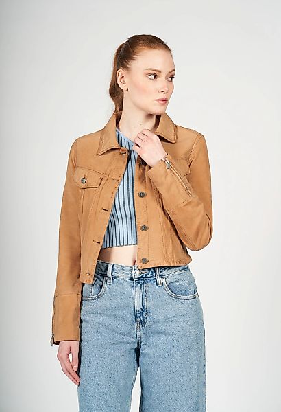 Freaky Nation Lederjacke "Nela-FN" günstig online kaufen