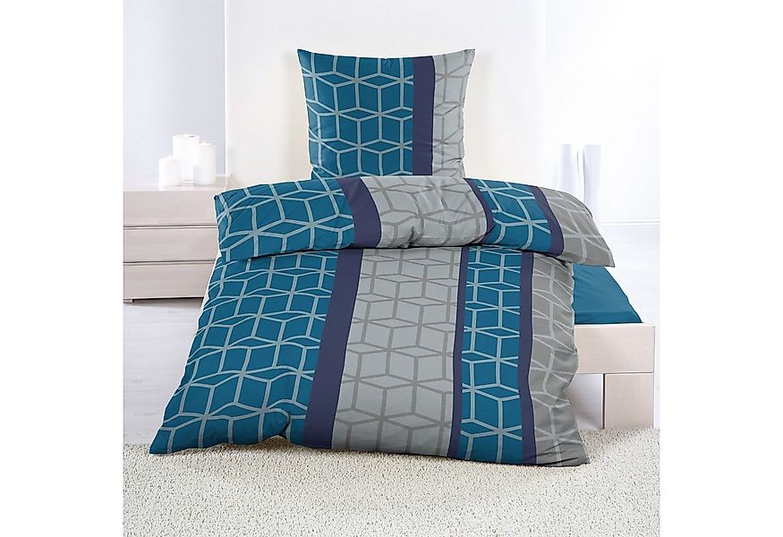 Casa Colori Bettwäsche Microfaser Fleece Wintergarnitur 135x200 cm kuscheli günstig online kaufen