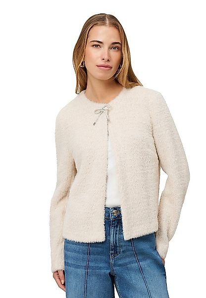 Zero Sweatjacke Damen mit Schleife Bindedetail günstig online kaufen