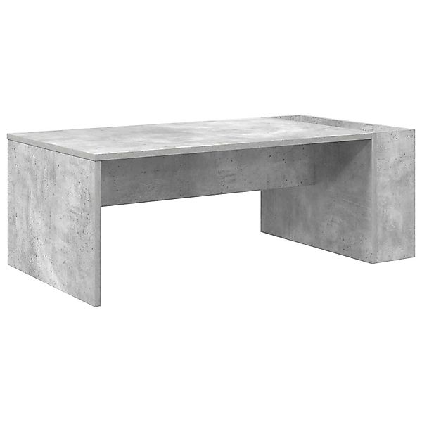 vidaXL Couchtisch Beton Grau 95 x 50 x 34 cm Holzwerkstoff 8000167 günstig online kaufen