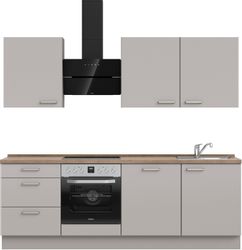 nobilia® Küchenzeile "Touch II", vormontiert, Ausrichtung günstig online kaufen