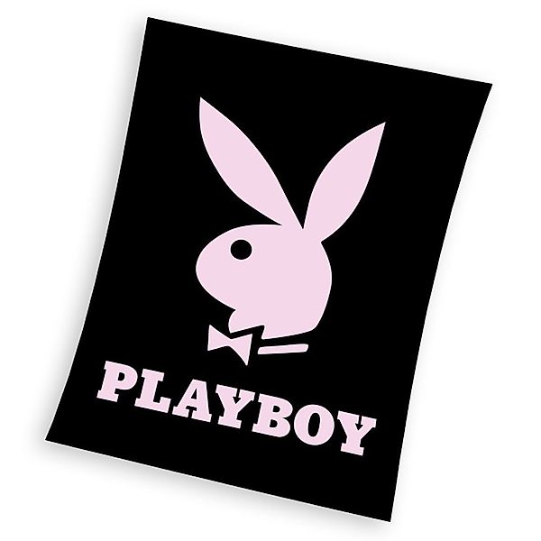Wohndecke Playboy Fleecedecke Kuscheldecke 150 x günstig online kaufen