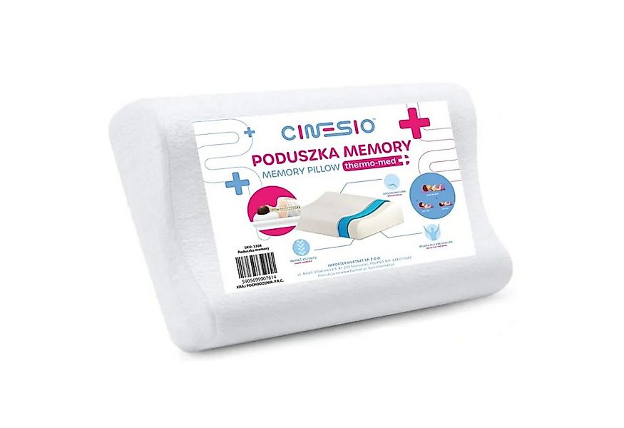 CINESIO Kopfkissen Orthopädisches Memory-Foam-Kissen ergonomisch Nacken- & günstig online kaufen
